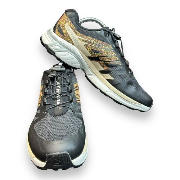 Salomon XT-Wings 2 Size Men’s 9 Women’s 10‎ Mindful Black Trail Running - Picture 6 of 8